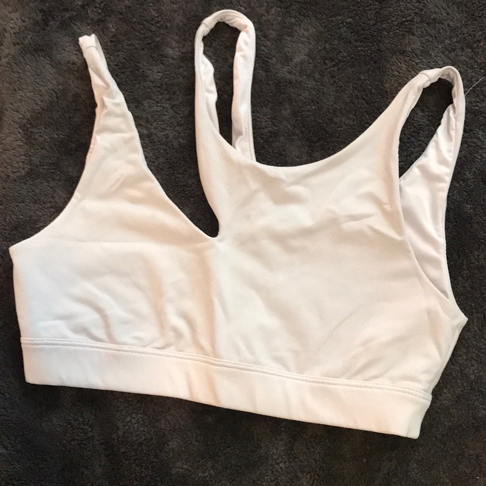 All Yoga Peak Bra Soft White S